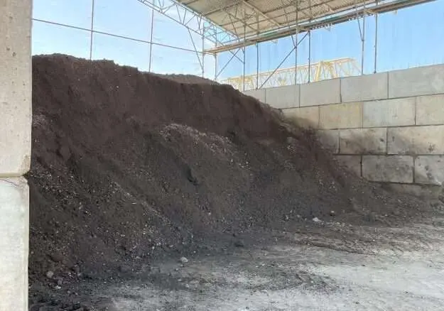 Ausgebautes Material - PAK kontaminiert