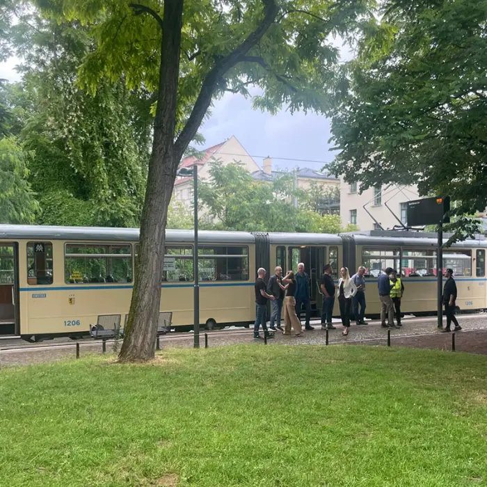 Abendveranstaltung: Fahrt mit historischer Bahn