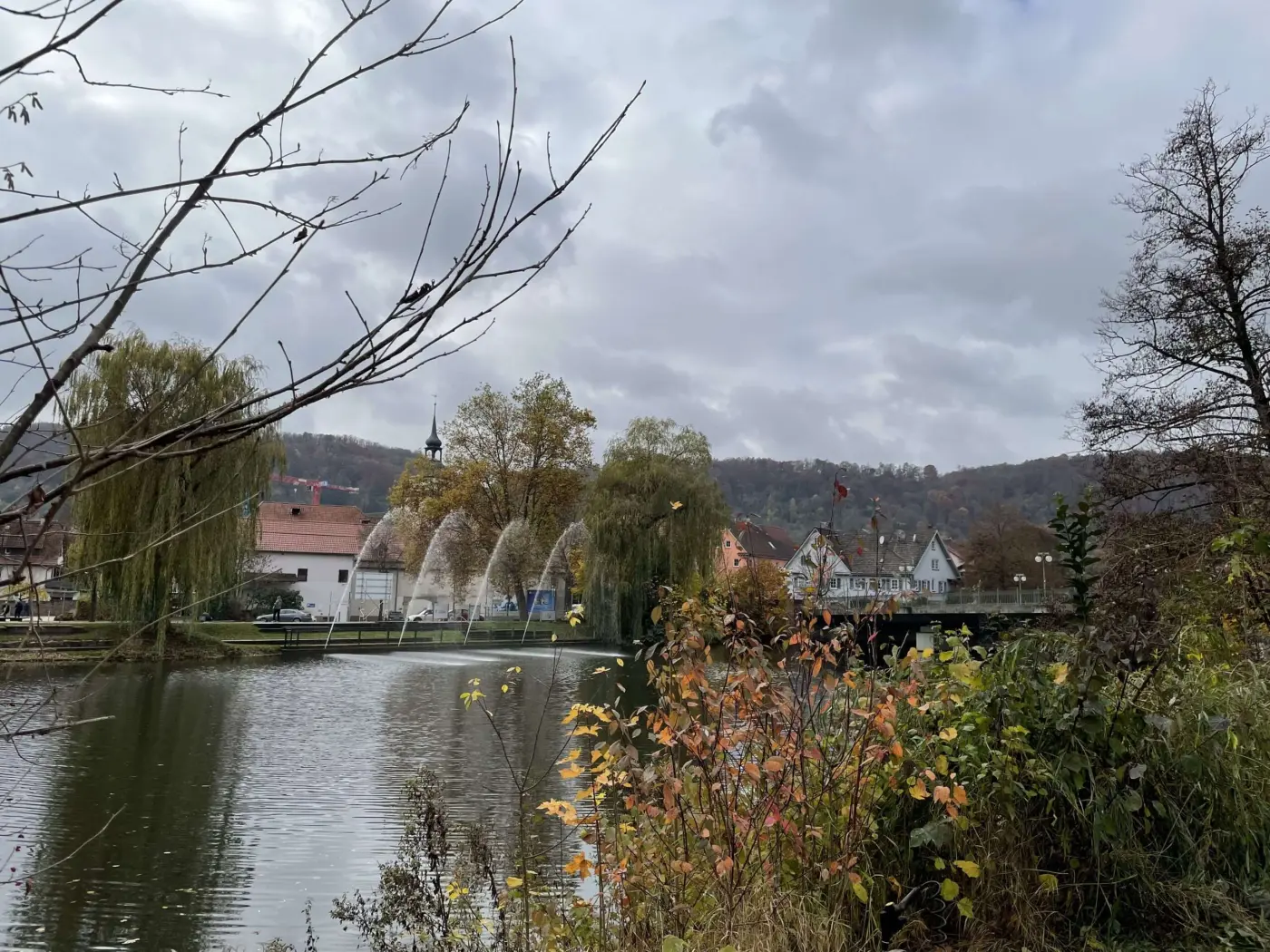 Ausgangssituation am Kocherufer