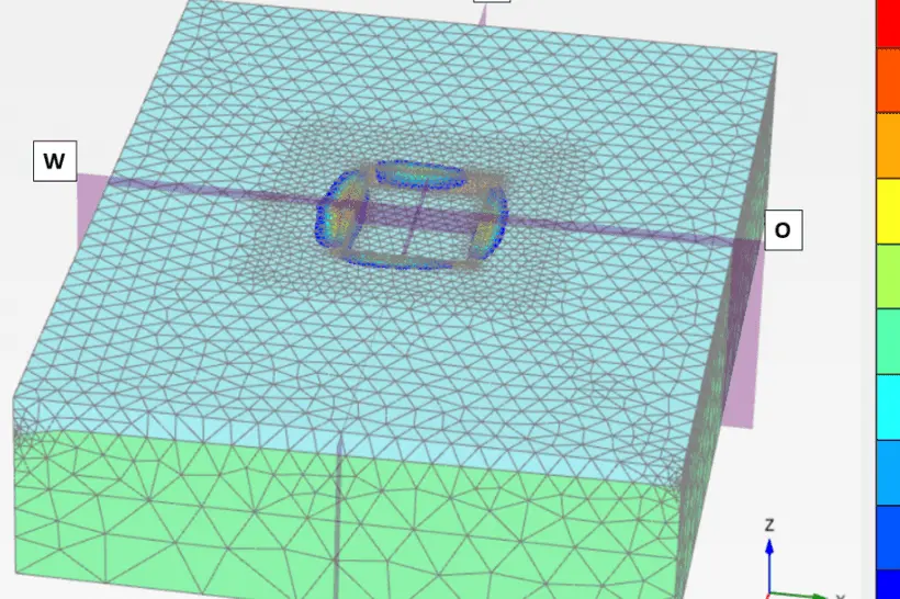 Verformungsanalyse RSS Wand