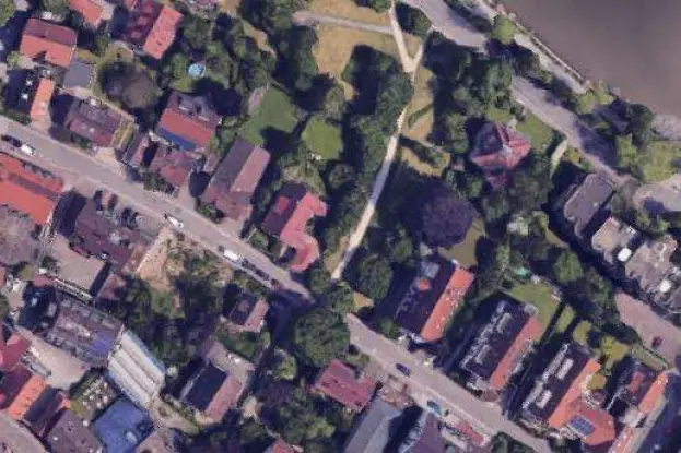Lageplan der geplanten Fernwaermeleitung Wolboldstrasse