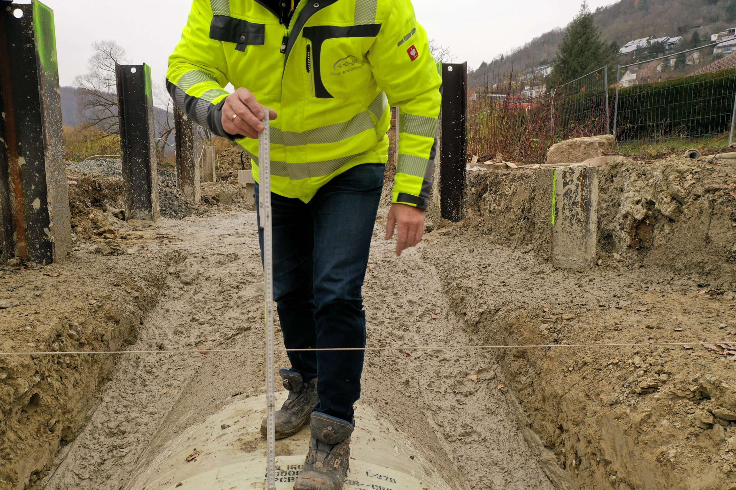 Baubegleitung Baustelle Freigabe Flüssigboden