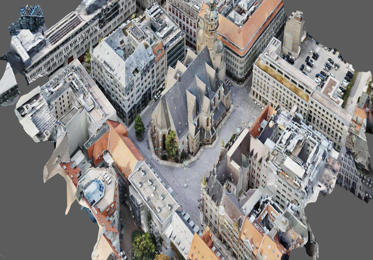 3D Modell Kirche