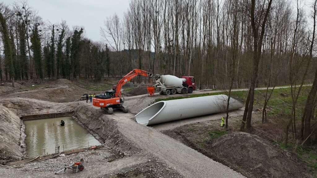 Einbaurahmen Durchlass