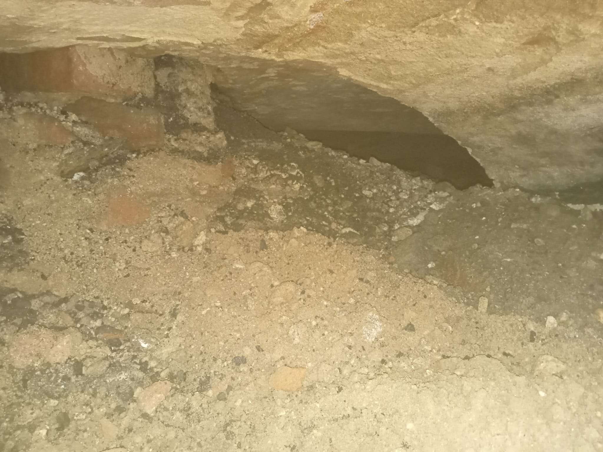 freigelegtes Gewölbe Ansicht innen