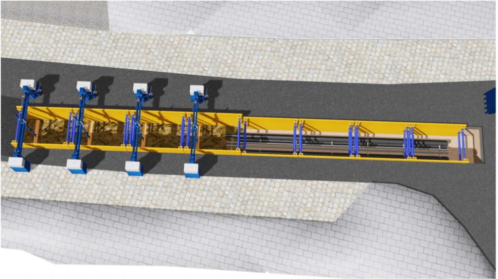 Bauweise Flüssigboden