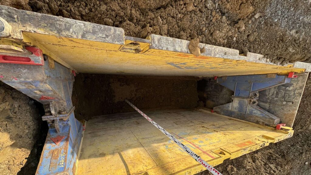 Messen in Verbaubox bis Sohle