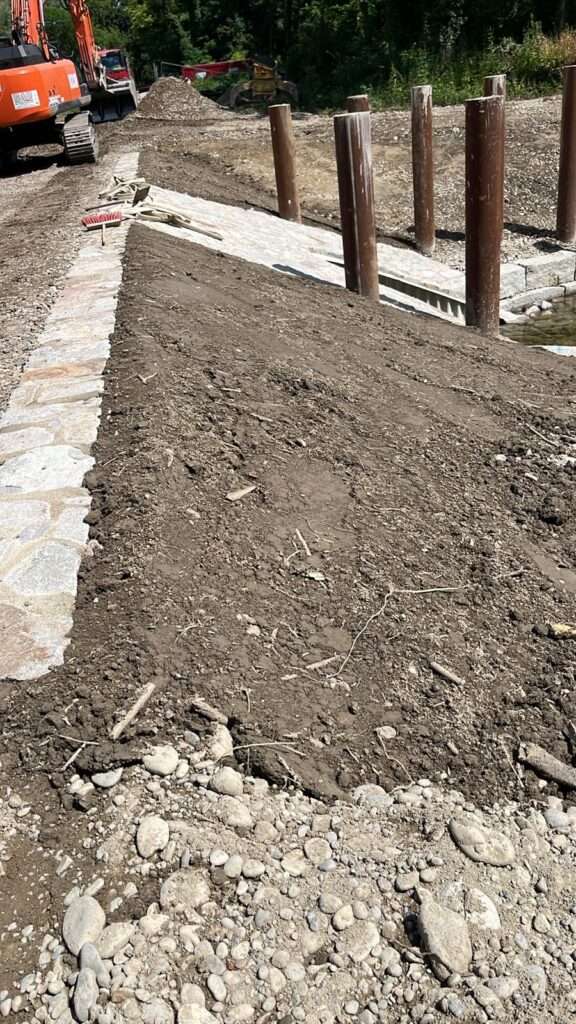 Böschungsprofilierung