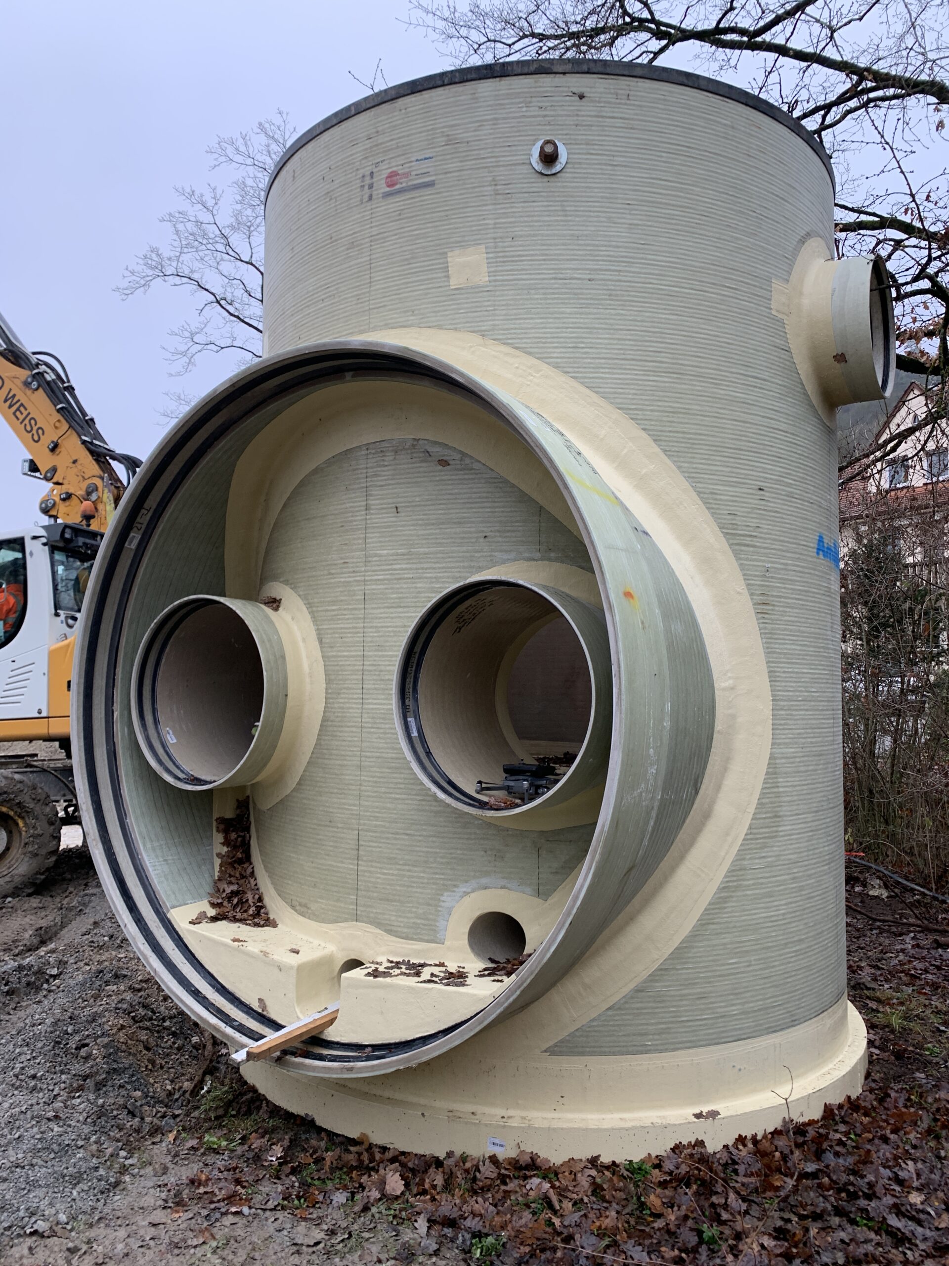 Betonschacht