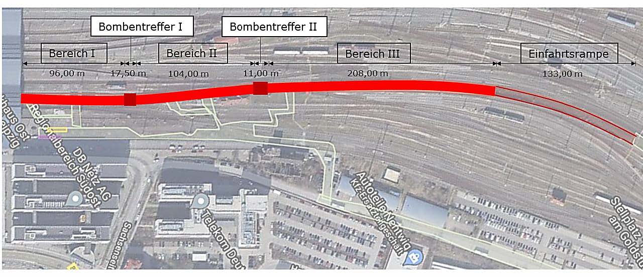 Verfüllung des gesamten Tunnels notwendig