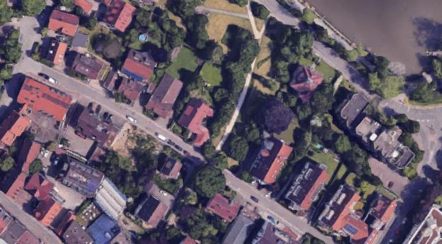 Lageplan der geplanten Fernwaermeleitung Wolboldstrasse