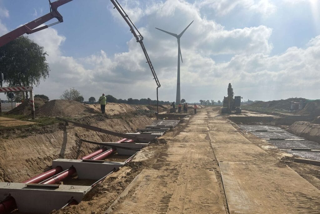 Verfüllung Südlink B4 ProThermolith HGÜ 420KV